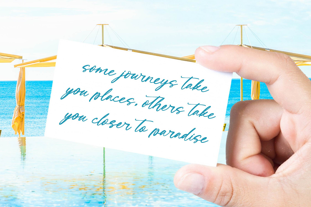 Heavenly Moments Handwritten Ink, a Script Font by Letterena Studios Script (Photo 8 of 10)