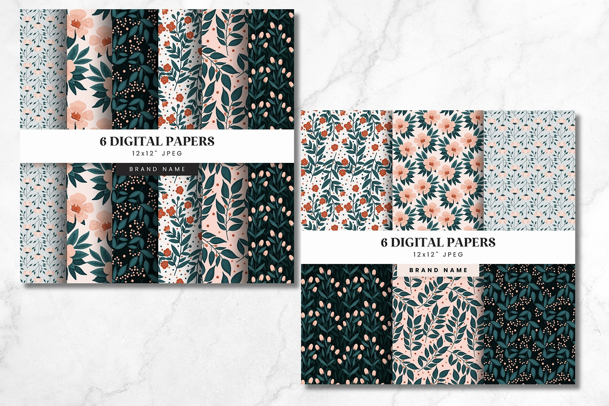Square Canva Paper Mockup Set, a Presentation Template by illuztrate (Photo 3 of 5)
