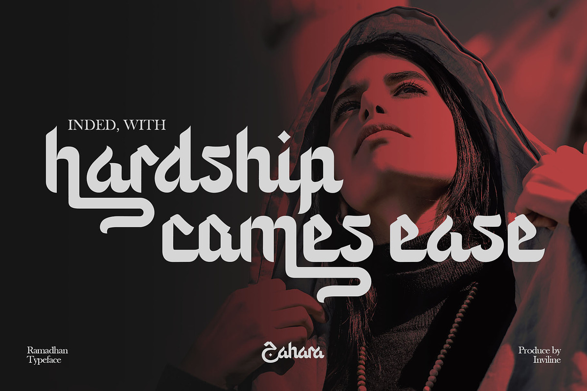 Zahara - Majestic Arabic Calligraphy, a Handwritten Font by Inviline.co (Photo 6 of 10)
