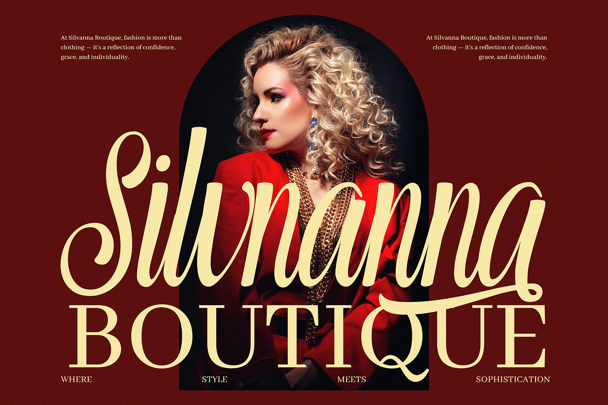 Maryllis Modern Elegant Script Font, a Script Font by Graphicxell (Photo 7 of 8)