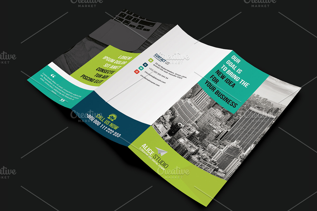 Trifold Brochure Template, a Brochure Template by Alice_s (Photo 1 of 4)