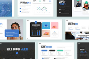 Bizzy Powerpoint Template Design