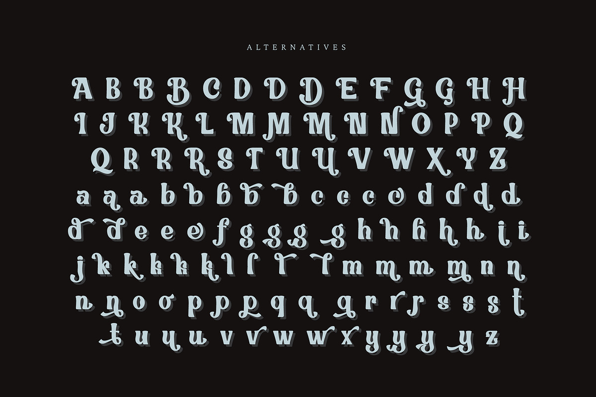 Brohemyan - Modern Vintage Serif, a Serif Font by Krakenbox Studio (Photo 14 of 16)
