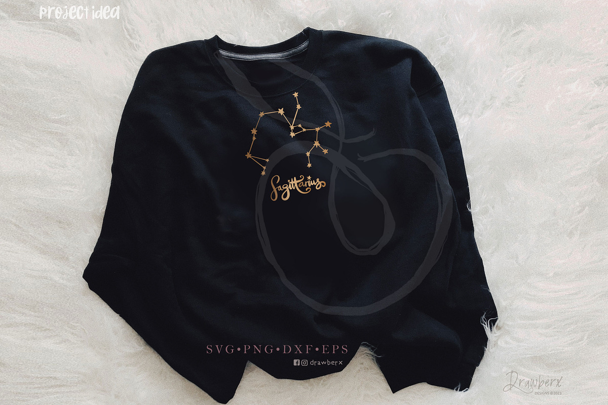 Zodiac Stars Constellation Svg 073, a Graphic by Drawberx (Photo 9 of 9)