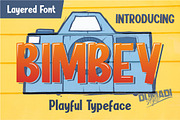 BIMBEY, a Font by Dumadistyle (Thumbnail 1 of 6)
