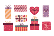 Gift boxes and packagings, an Object Illustration by Cmeree (Thumbnail 1 of 3)