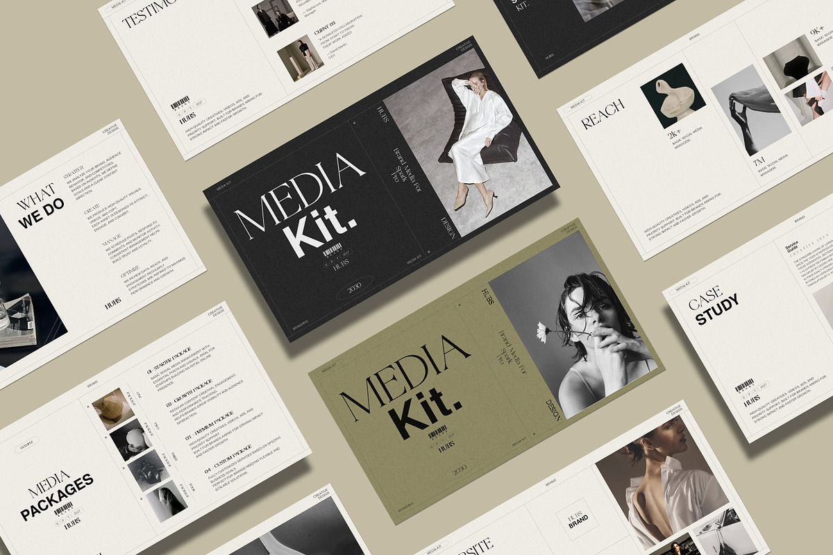 Media Kit Presentation Template, a Presentation Template by SparkPro (Photo 2 of 6)