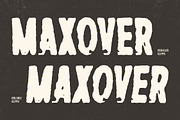 Maxover - Hand Drawn Vintage Font, a Handwritten Font by Typia Nesia (Thumbnail 2 of 11)