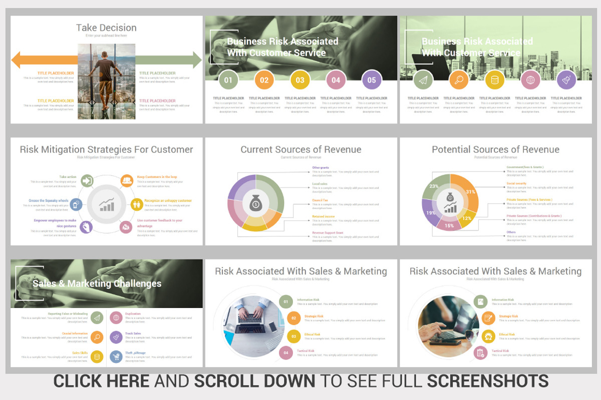 Multi Business PowerPoint Template, a Presentation Template by OceanArt (Photo 19 of 46)