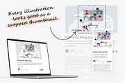 18 Remote Work Concepts, a Person Illustration by VectorMine (Thumbnail 5 of 8)