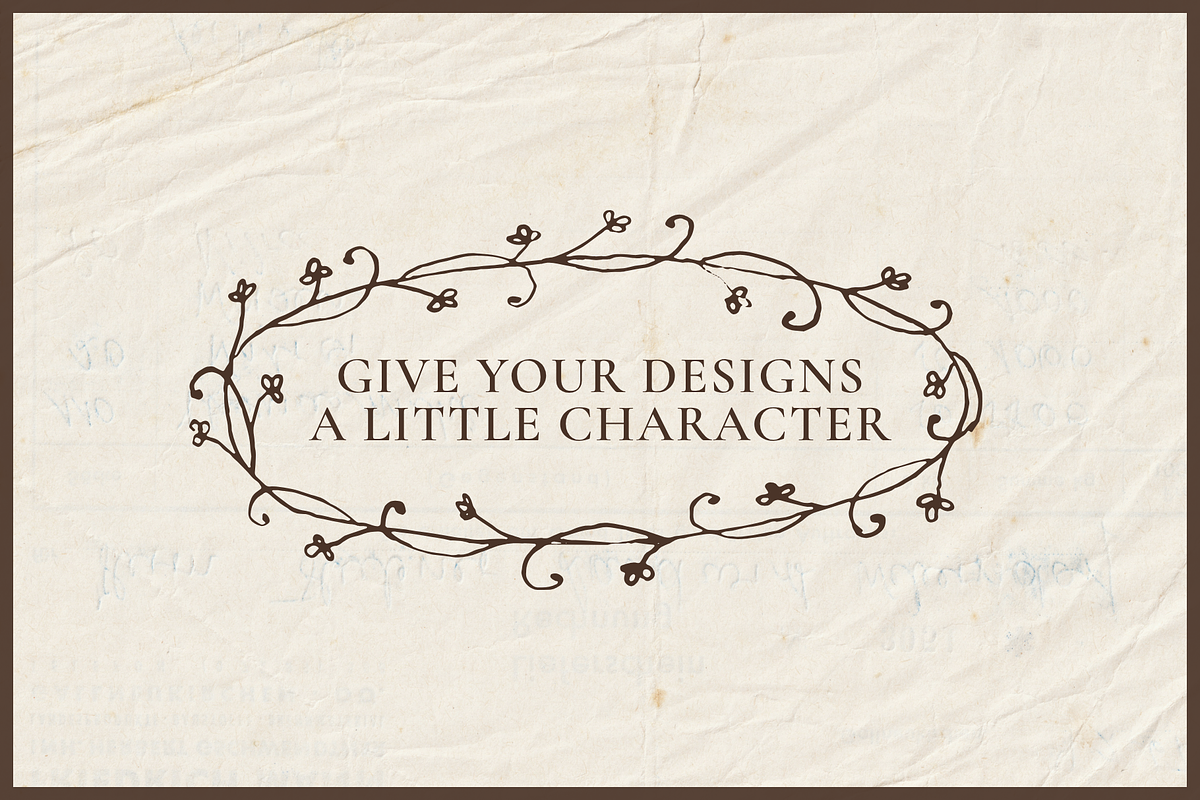Imperfect Frames & Borders, a Decorative Illustration by Veronika Gotovceva (Photo 9 of 9)
