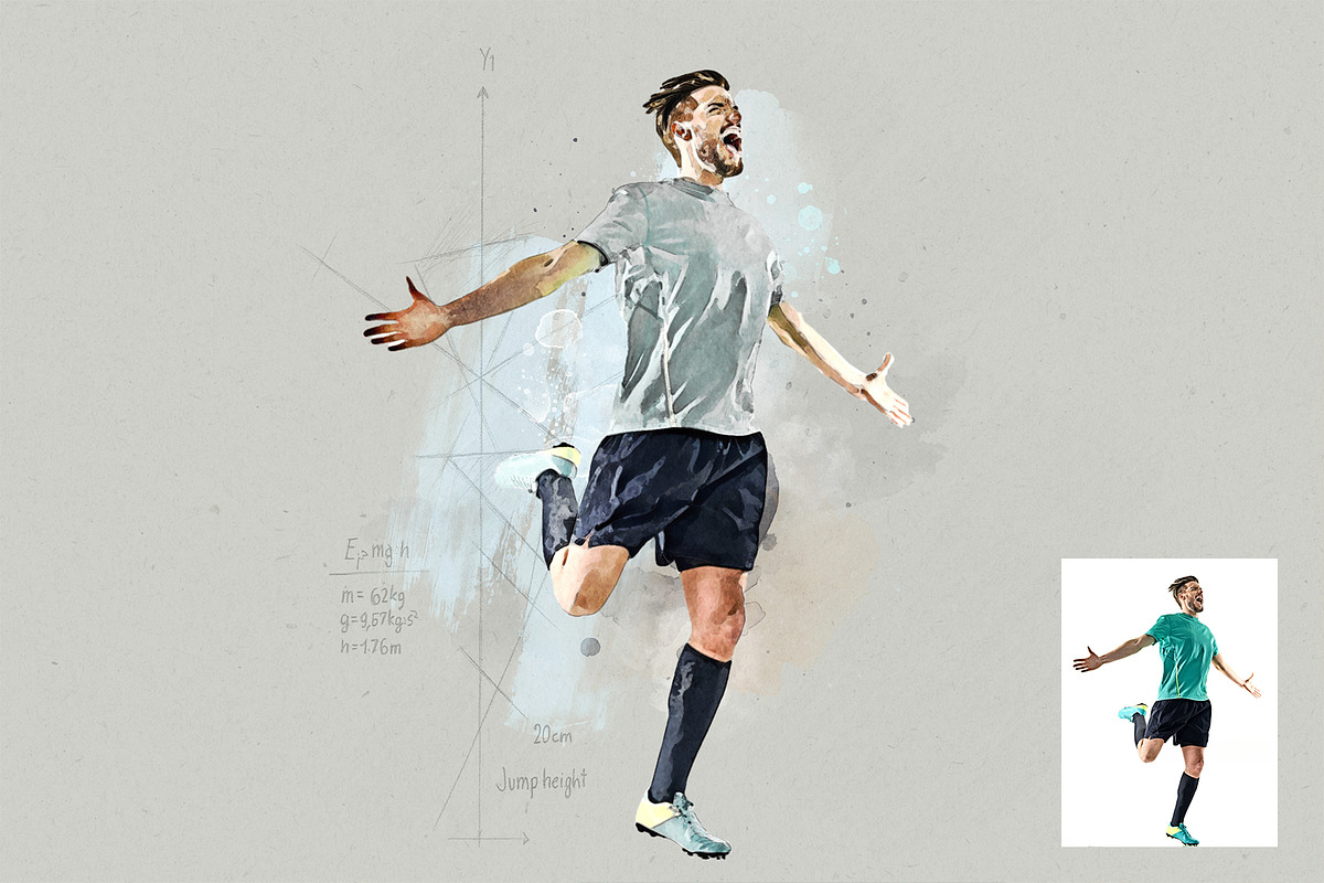 Watercolor sketch photoshop effect, an Action Add-On by Shovajit (Photo 2 of 7)