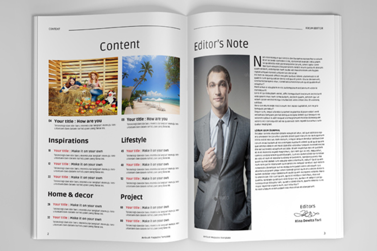Multipurpose Magazine, a Magazine Template by DesignCorner (Photo 2 of 5)