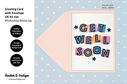 UK A5 Card + Envelope PS Mockup, a Merchandise Mockup by Rocket & Indigo (Thumbnail 4 of 7)