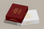 Luxury Box Mockup, a Packaging Mockup by Unerispace (Thumbnail 4 of 5)