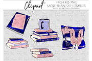 navy pink fashion clipart high heels, an Illustration by Personal Epiphany (Thumbnail 5 of 5)