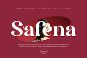 Safena || Modern Classy Serif Font, a Font by Ermedia Studio (Thumbnail 1 of 10)
