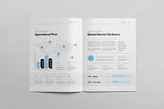 FLORA | Annual Report Template, a Brochure Template by KreateTribe (Thumbnail 6 of 9)