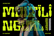 Vexrun – Modern Futuristic Font, a Handwritten Font by overlaytemplates (Thumbnail 5 of 5)