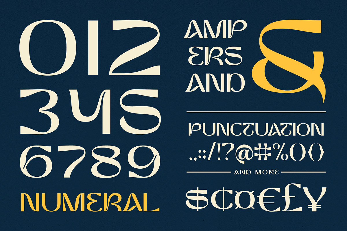 Bayors | Psychedelic Display font, a Sans Serif Font by Ekahermawan (Photo 9 of 14)