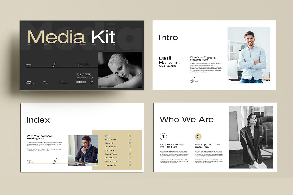 Media Kit Presentation Template, a Presentation Template by MightyDesign (Photo 2 of 8)
