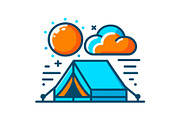 Camping Adventure Icon Set, an Object Graphic by Gfx_Store (Thumbnail 12 of 13)