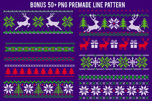 Ugly Christmas Sweater Photoshop Act