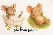 Cozy Mouse Cliparts – Vol. 1, an Object Graphic by Massi-Designs (Thumbnail 4 of 4)