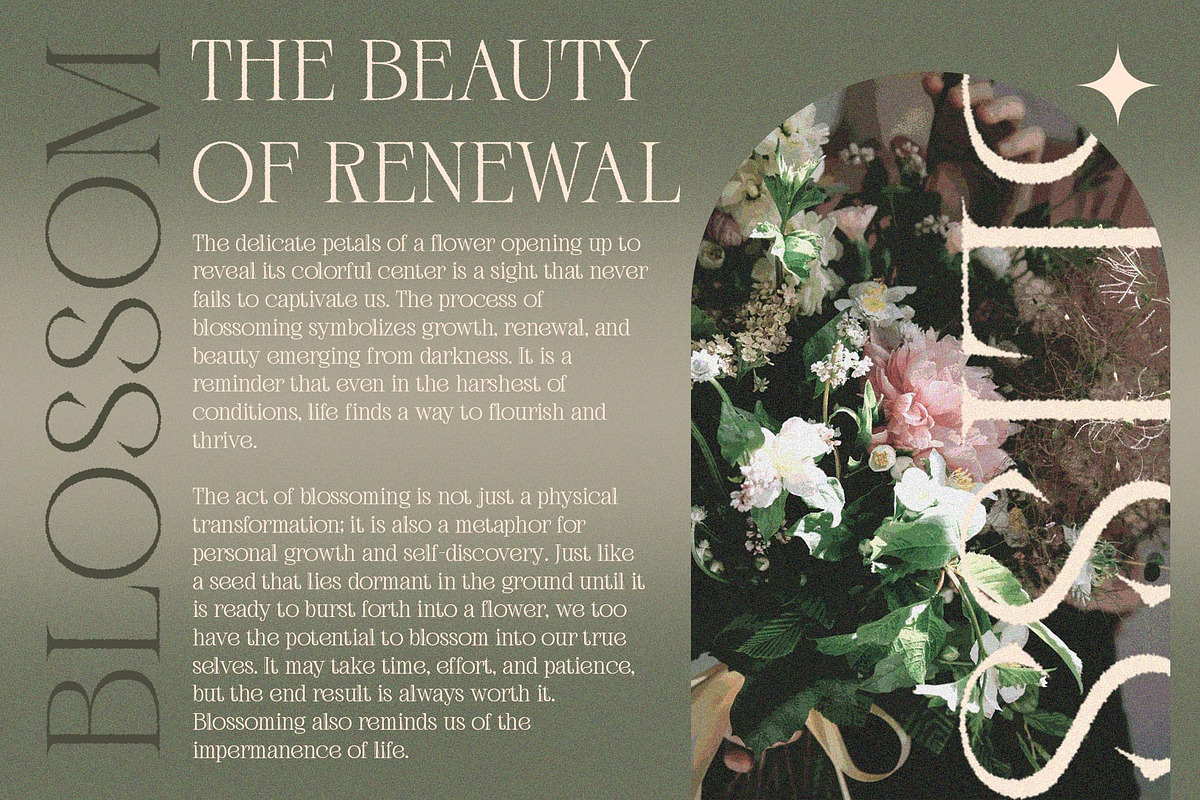 Febila Rough, a Serif Font by Craft Supply Co. (Photo 7 of 8)