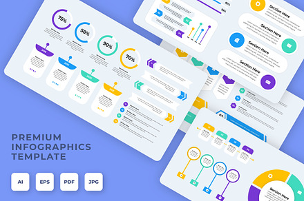 Corporate Infographics, a Design Template by Artiveko