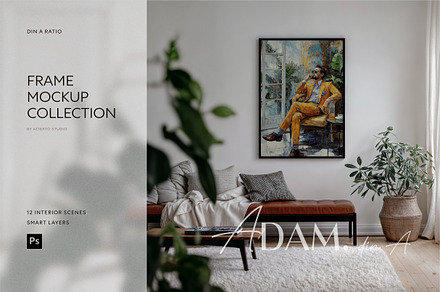 ADAM Din A | Frame Mockup Collection