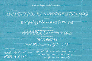 AMIDES - Handwritten