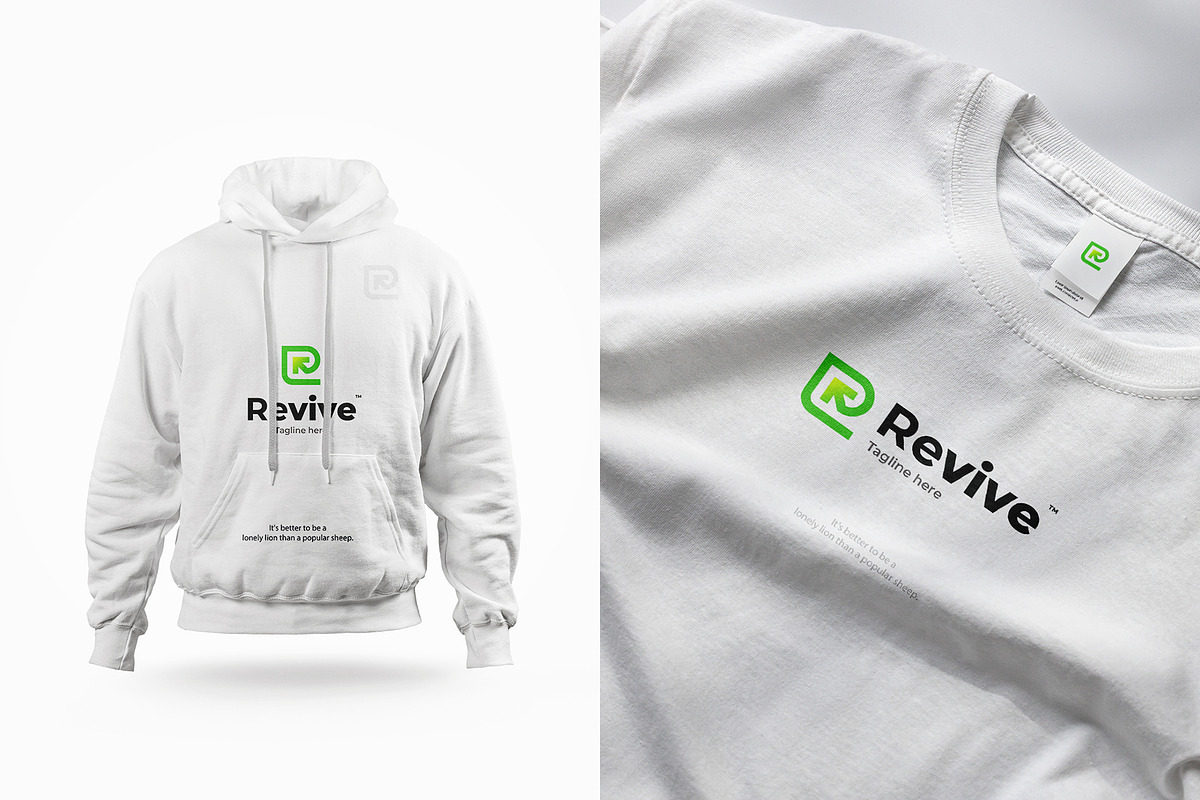 Minimal R Wordmark Logo, a Branding & Logo Template by Dipak Dheer (Photo 3 of 6)