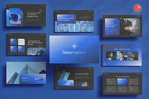Innovation Business PowerPoint, a Presentation Template by Pixslides