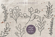 Floral Watercolor Graphics Set, a Texture Illustration by Honey & Jazz Co. (Thumbnail 11 of 14)