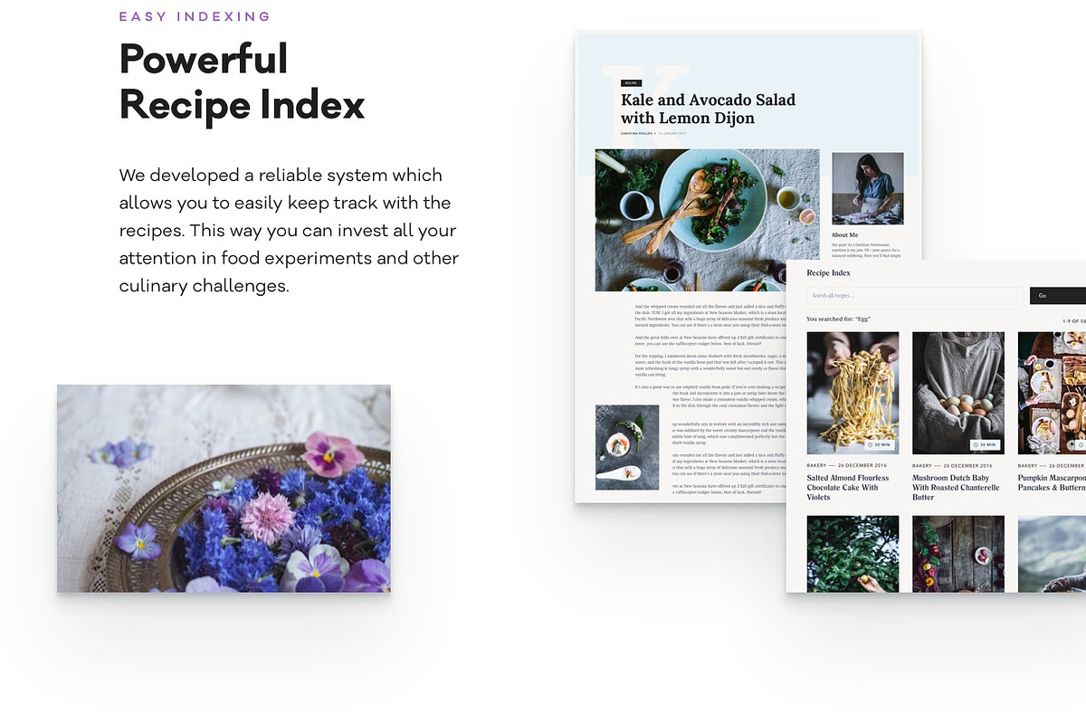 Julia - Food Blogging Theme, a WordPress Template by Pixelgrade (Photo 2 of 5)