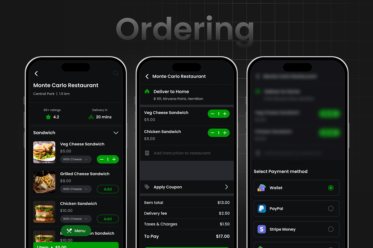 All in One Delivery App | DeliQuick, an UI Kit Template by Opus LabWorks (Photo 10 of 11)