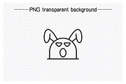 Angry and Amazed Rabbit Emojis, an Outline Icon by Designfour (Thumbnail 3 of 7)