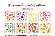Popsicle vector clipart, an Illustration by Iryna Mel (Thumbnail 9 of 10)