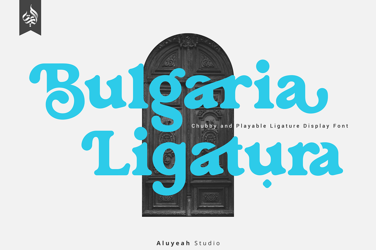 Bulgaria Ligatura, a Sans Serif Font by Aluyeah Studio (Photo 1 of 15)