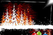 Christmas and New Year Backgrounds, a Decorative Illustration by TAlex (Thumbnail 5 of 7)