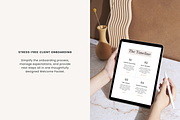 Client Welcome Packet Canva | Sky, a Magazine Template by Erin Cassidy (Thumbnail 7 of 8)