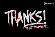Story Brush - Horror Halloween Font, a Script Font by dexsarharryfonts (Thumbnail 5 of 5)