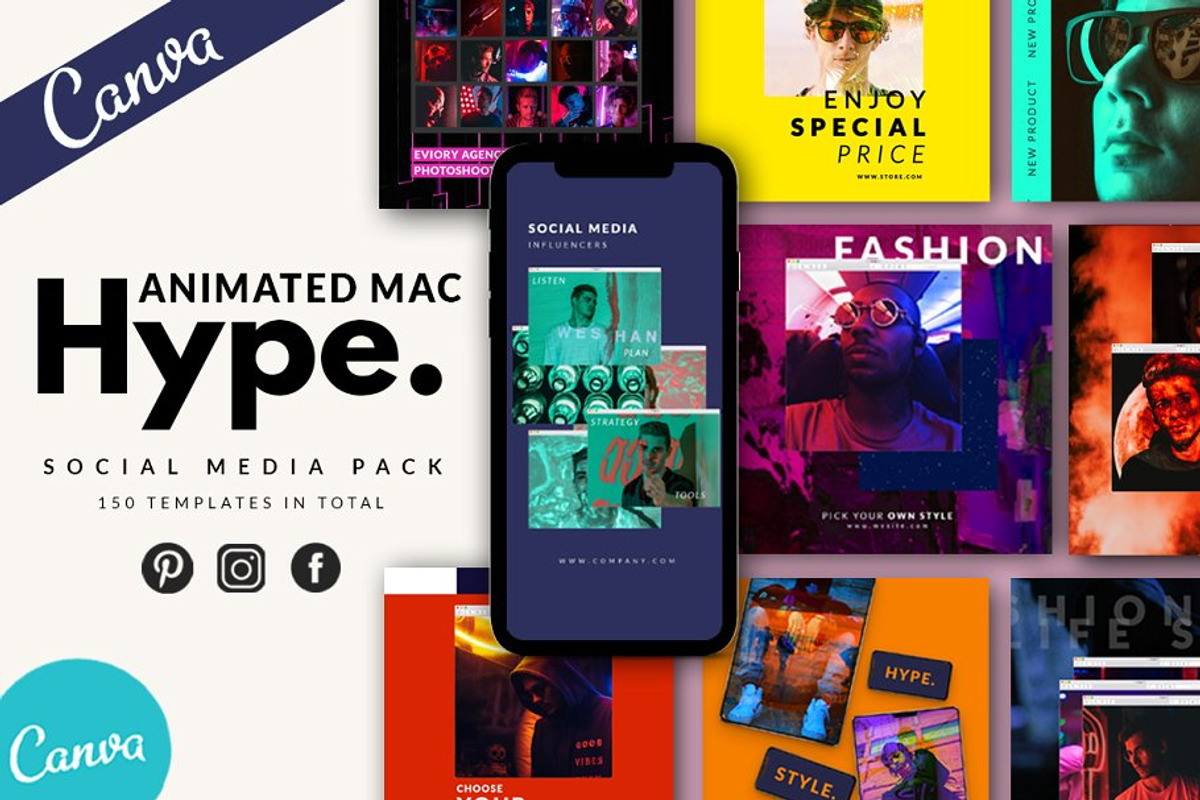 CANVA Bundle Social Media Pack, a Social Media Template by Eviory (Photo 20 of 31)