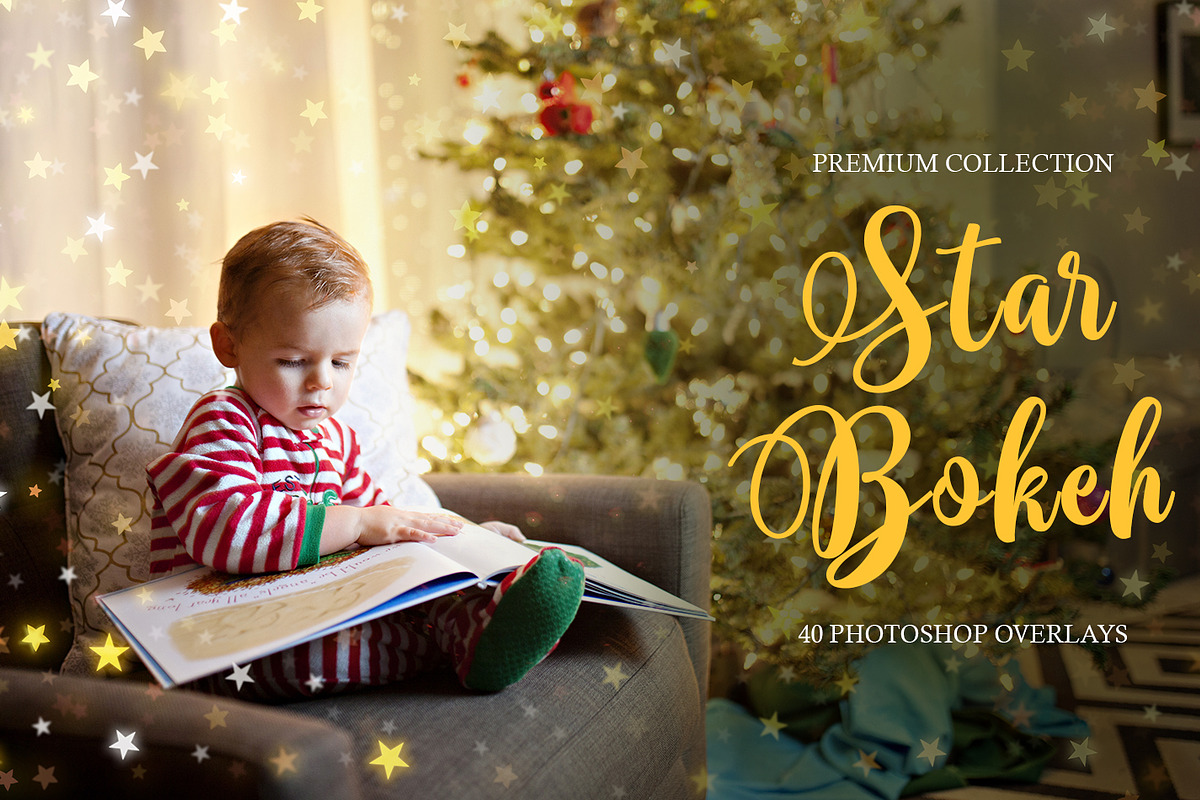 Star Bokeh Photoshop Overlays, a Plug-in Add-On by FixThePhoto (Photo 1 of 32)