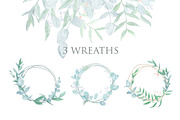 Watercolor Greenery and Leaves -30%, an Object Graphic by AnaPierceArt (Thumbnail 5 of 5)