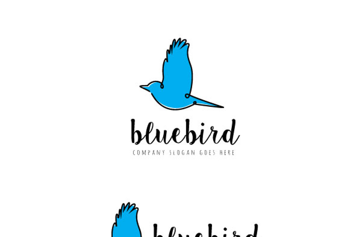 Bluebird Logo, a Branding & Logo Template by Mariyana