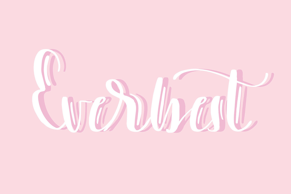 everbest font preview 2