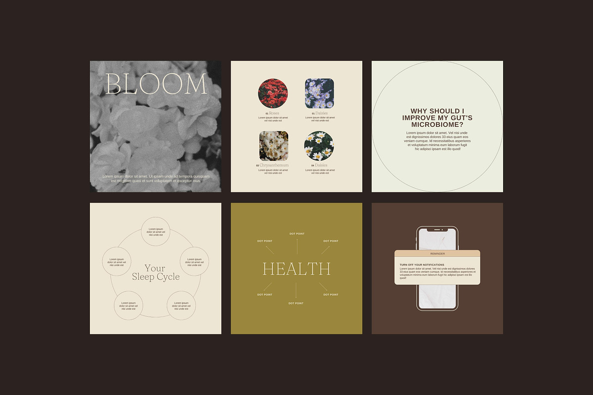 27 Juniper Instagram Tile Templates preview 3