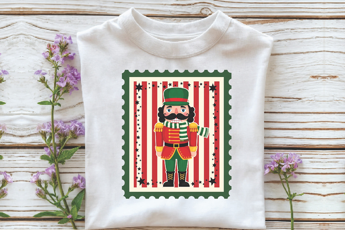 Christmas Coquette Nutcracker Stamps, an Illustration by Libby Wishes (Photo 5 of 5)